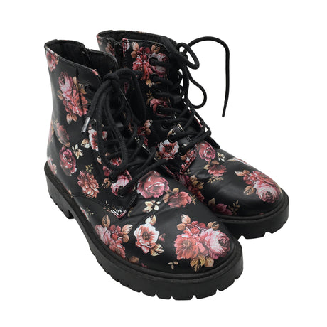 Unisex Rock Rebel - Army boots, size 38 - Black (2)