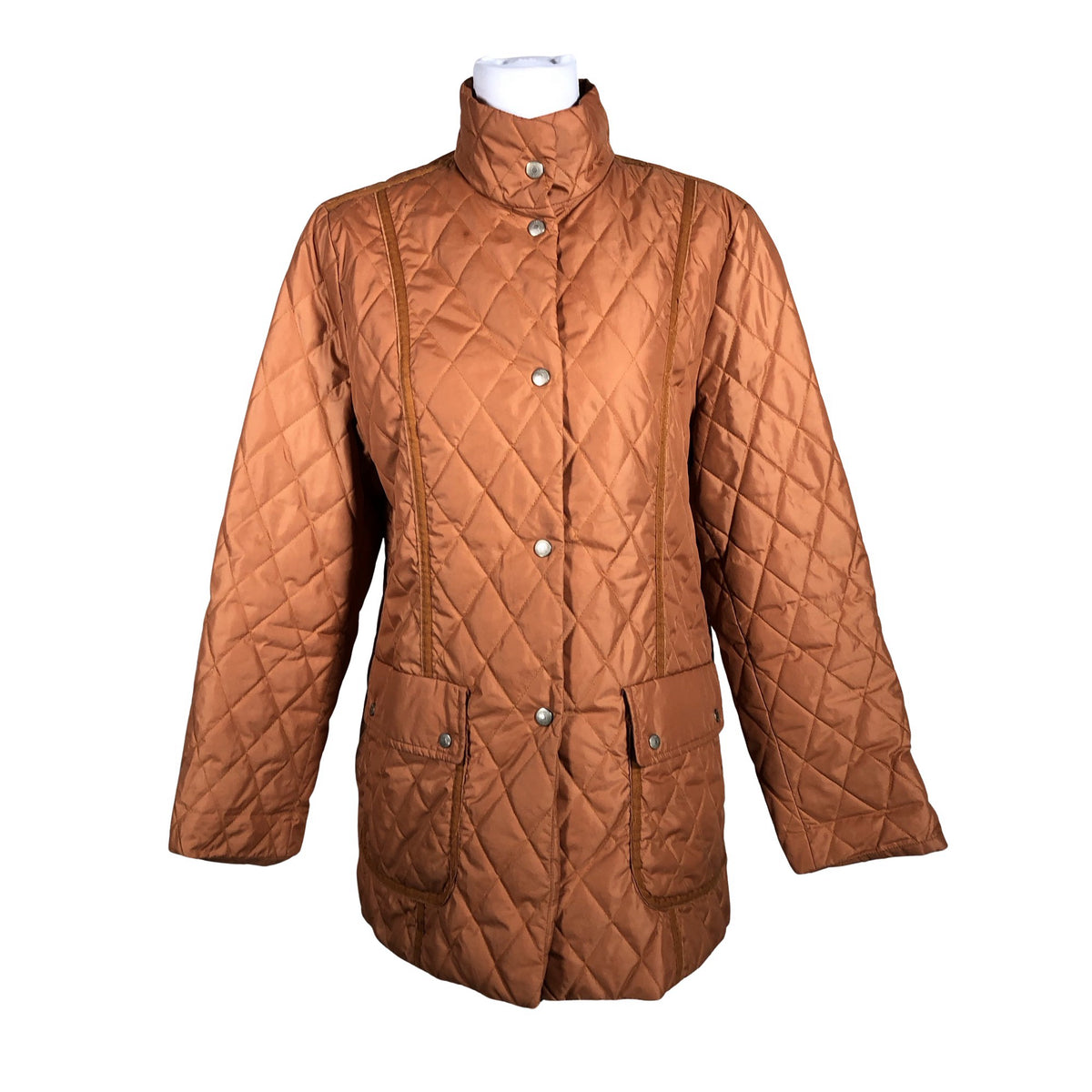 Unisex Jobis - Quilted jacket, size 38 - Orange (1)