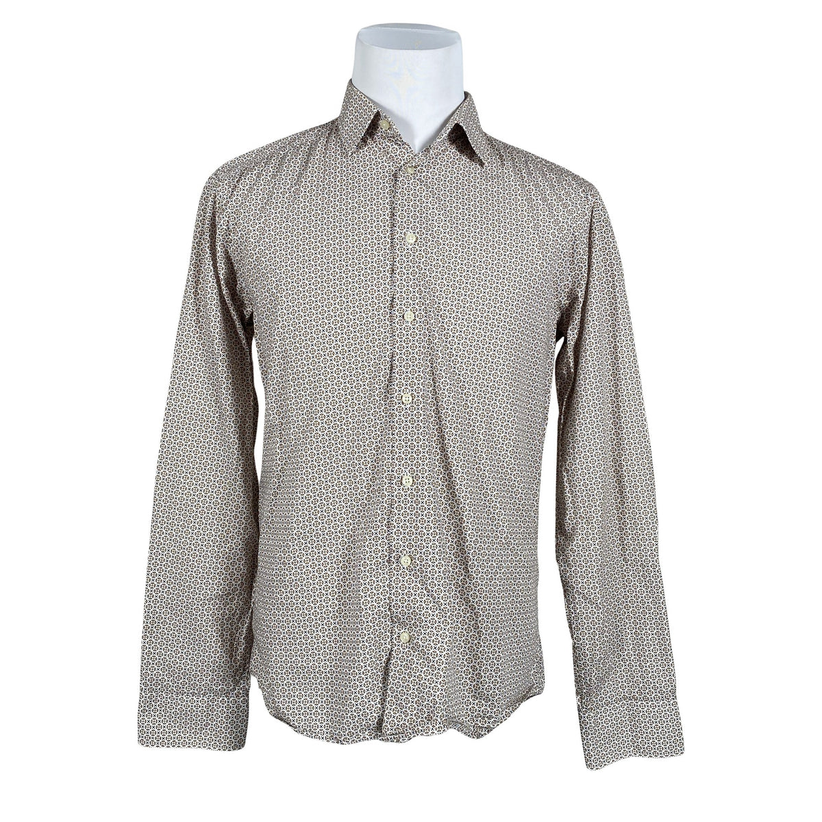 Unisex Sand - Collared shirt, size XL - Brown (1)