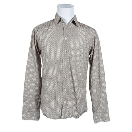 Unisex Sand - Collared shirt, size XL - Brown ()