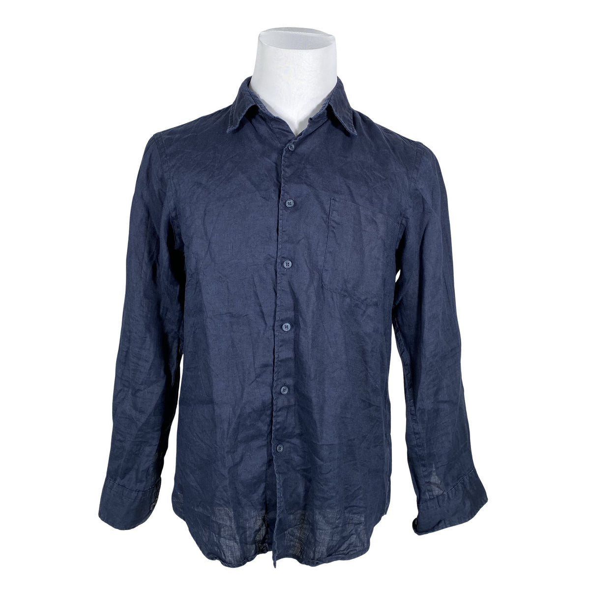Unisex Uniqlo - Collared shirt, size L - Blue (1)