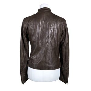 Unisex Bruno Zaragoza - Leather jacket, size 38 - Brown (2)