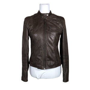 Unisex Bruno Zaragoza - Leather jacket, size 38 - Brown (1)