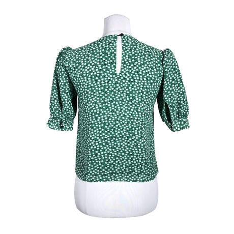 Unisex Dévier Studios - Short-sleeved blouse, size 34 - Green (2)