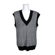 Unisex Na-KD - Knit vest, size 36 - Black ()