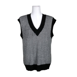 Unisex Na-KD - Knit vest, size 36 - Black (1)