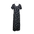 Unisex Fransa - Maxi dress, size 38 - Black ()