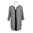 Unisex Sand - Schiffon tunic, size 36 - White ()