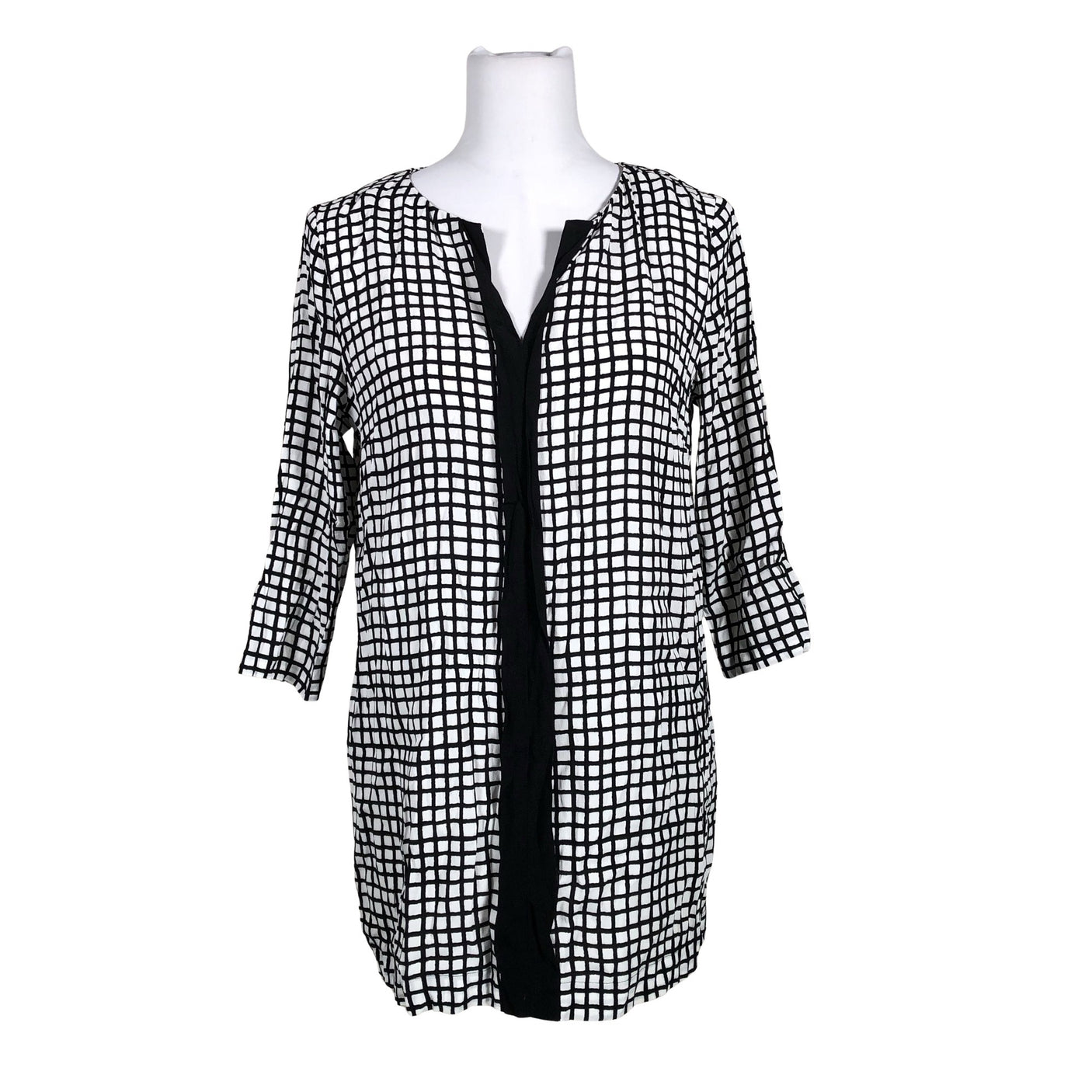 Unisex Sand - Schiffon tunic, size 36 - White (1)