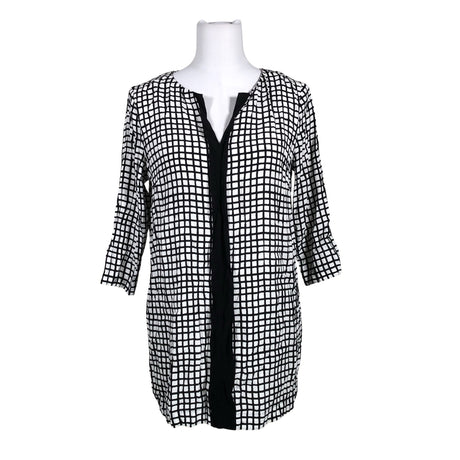Unisex Sand - Schiffon tunic, size 36 - White ()