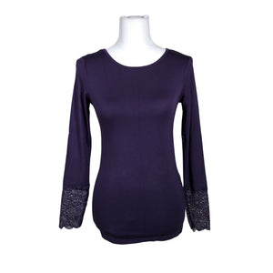 Unisex Soyaconcept - Tricot shirt, size 34 - Violet (1)