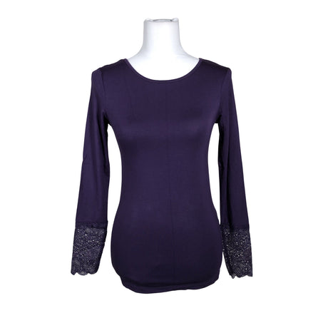 Unisex Soyaconcept - Tricot shirt, size 34 - Violet ()