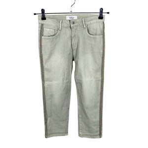 Unisex florencia - Capri jeans, size 36 - Green (1)