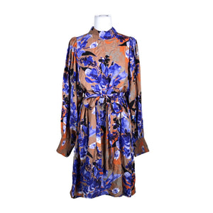 Unisex Kaiko - Schiffon dress, size 40 - Blue (1)