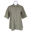 Unisex Soyaconcept - Collared shirt, size 34 - Green ()