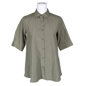 Unisex Soyaconcept - Collared shirt, size 34 - Green (1)