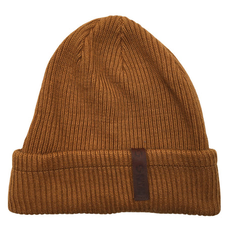 Unisex Super Yellow - Winter beanie, size 54 - 56 cm - Brown ()