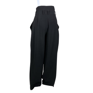 Unisex COS - Straight leg trousers, size 38 - Black (2)