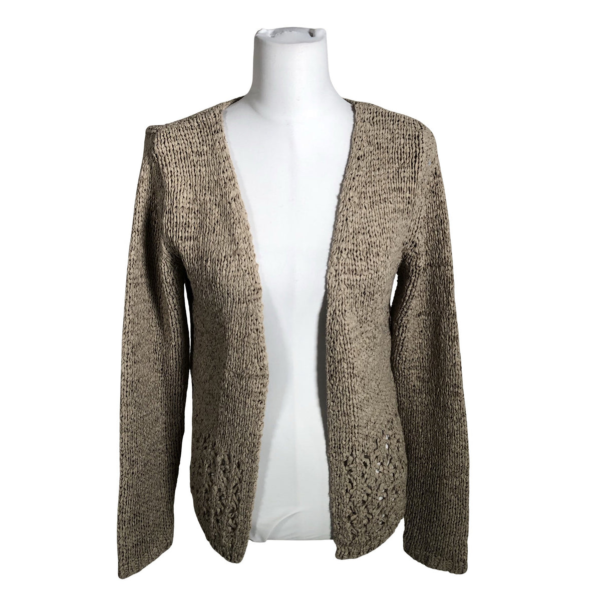 Unisex O.I.S - Cardigan, size 36 - Brown (1)