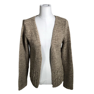 Unisex O.I.S - Cardigan, size 36 - Brown (1)