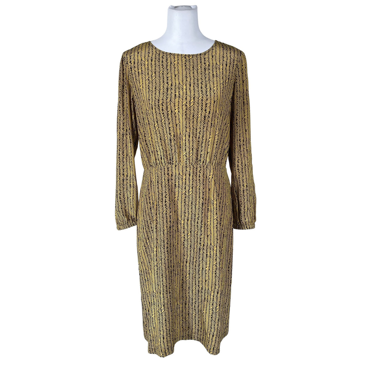 Unisex Marimekko - Schiffon dress, size 38 - Brown (1)