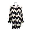 Unisex Marimekko - Schiffon tunic, size 38 - Black ()