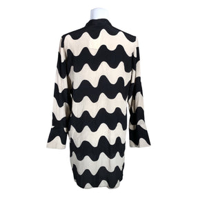 Unisex Marimekko - Schiffon tunic, size 38 - Black (3)