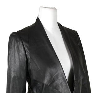 Unisex Ril's - Leather jacket, size 38 - Black (3)