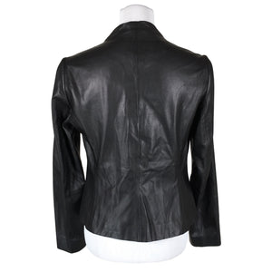 Unisex Ril's - Leather jacket, size 38 - Black (2)