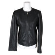Unisex b.Young - Leather jacket, size 38 - Black ()