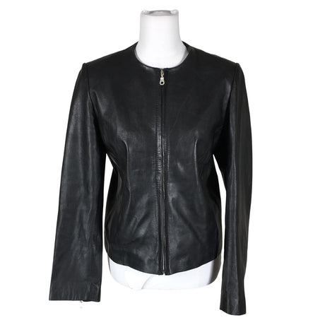Unisex b.Young - Leather jacket, size 38 - Black ()