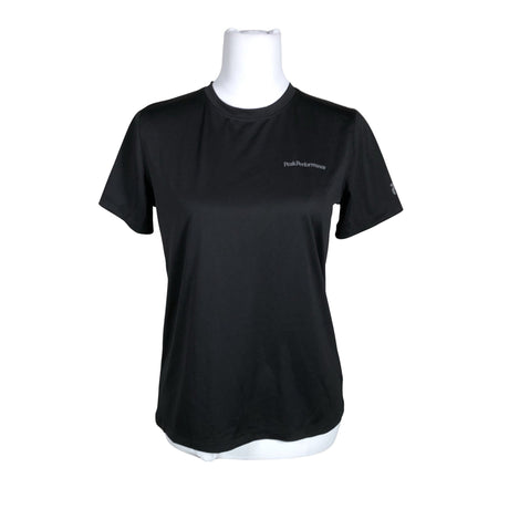 Unisex Peak Performance - Sports shirt, short sleeve, size 38 - Black ()