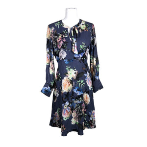 Unisex Sand - Schiffon dress, size 38 - Blue (1)