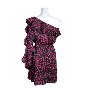 Unisex The Kooples - Schiffon dress, size 34 - Black (3)