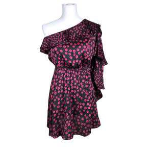 Unisex The Kooples - Schiffon dress, size 34 - Black (1)