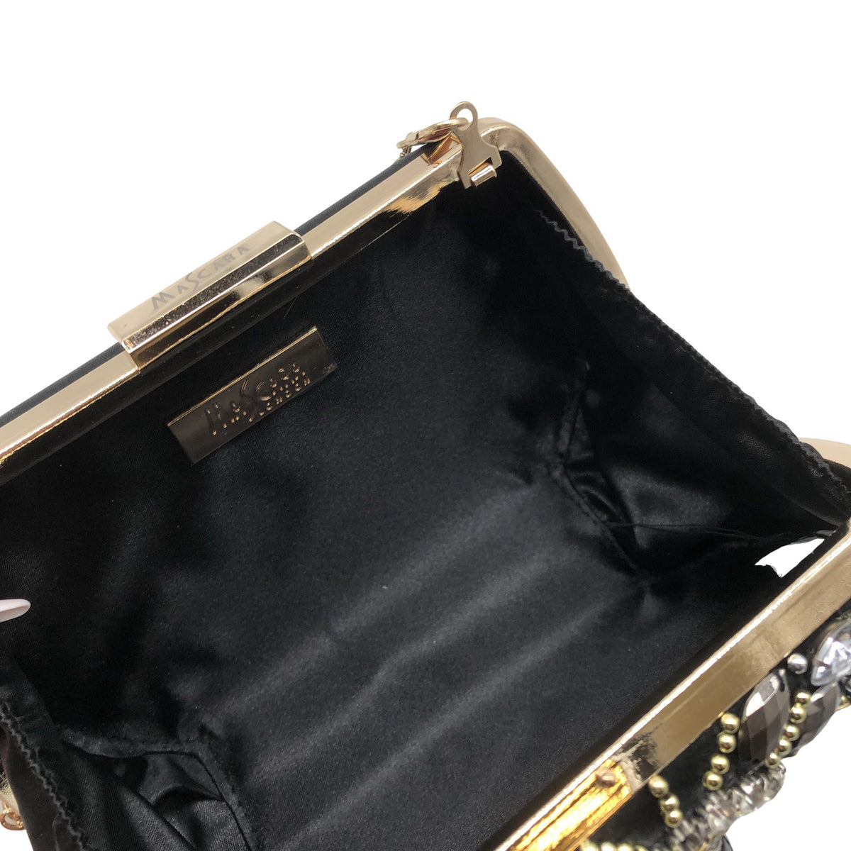 Unisex MasCara - Evening bag, size Mini - Black (2)
