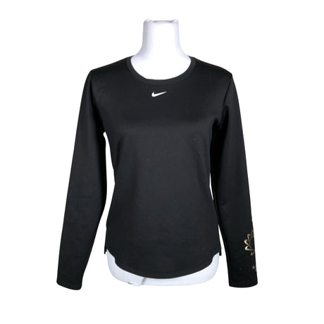Unisex Nike - Sports shirt, long sleeve, size 36 - Black ()