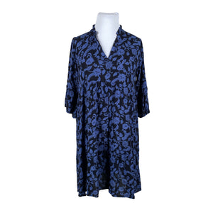 Unisex Kaffe - Schiffon dress, size 42 - Blue (1)