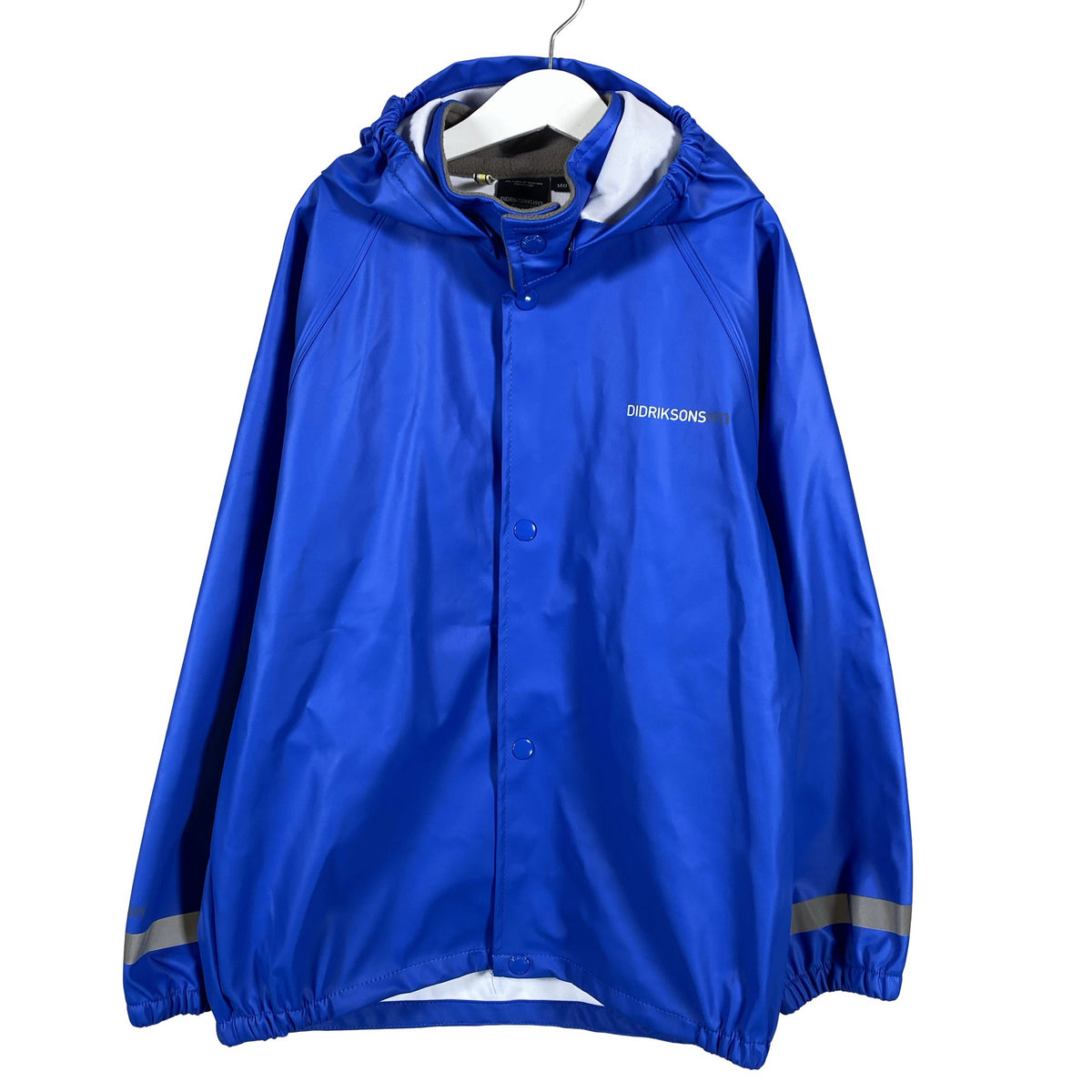 Unisex Didriksons - Rain jacket, size 140 - 146 - Blue (1)