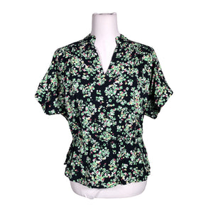 Unisex Armedangels - Short-sleeved blouse, size 38 - Black (1)