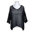 Unisex Bohemiana - Knit tunic, size 44 - Black ()