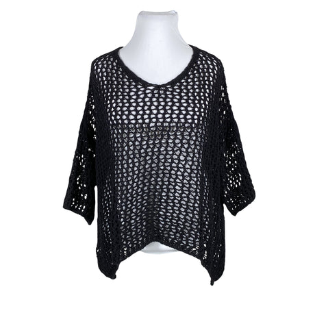 Unisex Bohemiana - Knit tunic, size 44 - Black ()