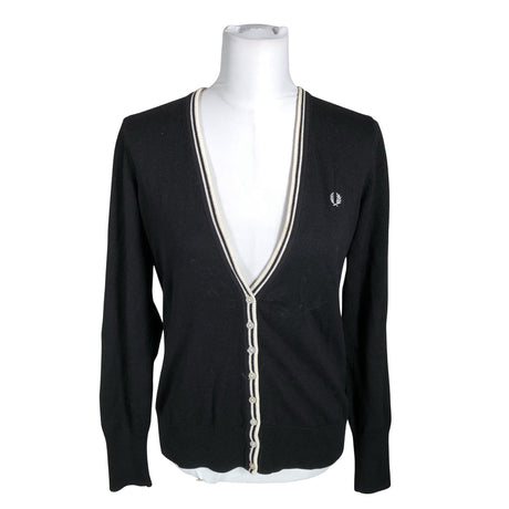 Unisex Fred Perry - Cardigan, size 36 - Black ()