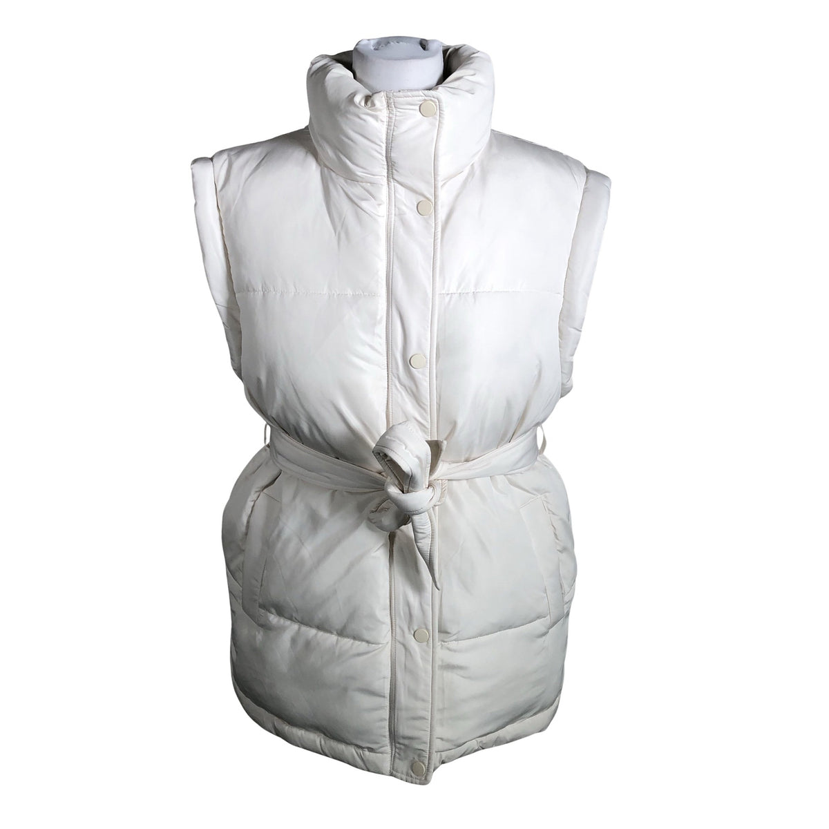Unisex The Upside - Winter vest, size 34 - Natural white (1)