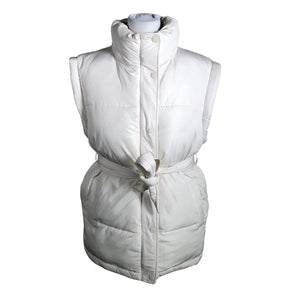 Unisex The Upside - Winter vest, size 34 - Natural white (1)