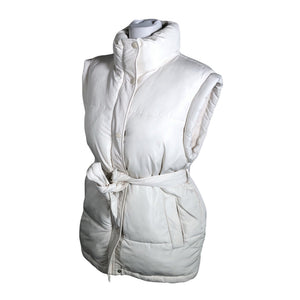 Unisex The Upside - Winter vest, size 34 - Natural white (3)