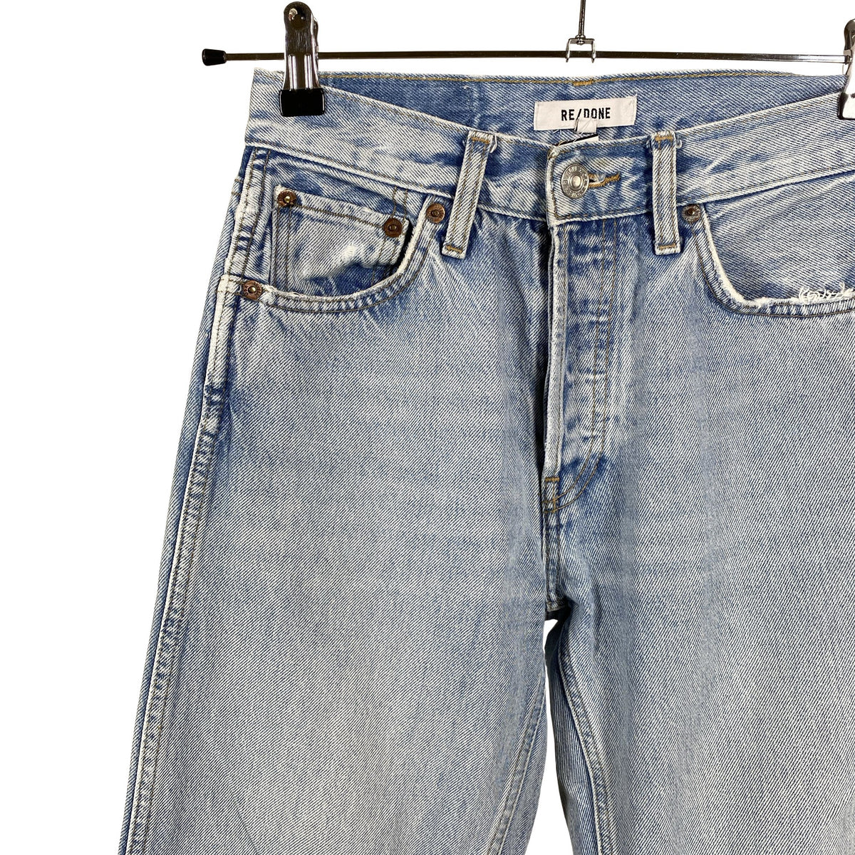 Unisex Re/Done - Jeans, size W24 - Light blue (2)
