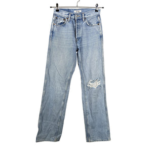 Unisex Re/Done - Jeans, size W24 - Light blue (1)