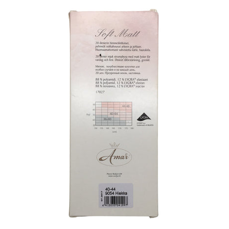 Unisex Amar - Stockings, thin, size 42 - Brown (2)