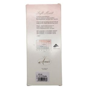 Unisex Amar - Stockings, thin, size 42 - Black (2)